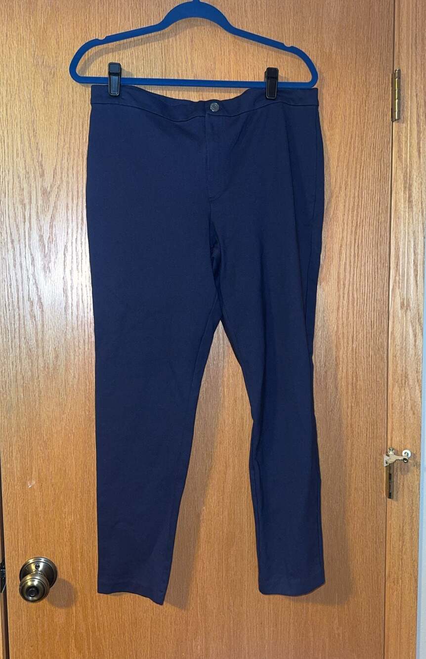Banana Republic Skinny Sloan Pant in Navy Blue